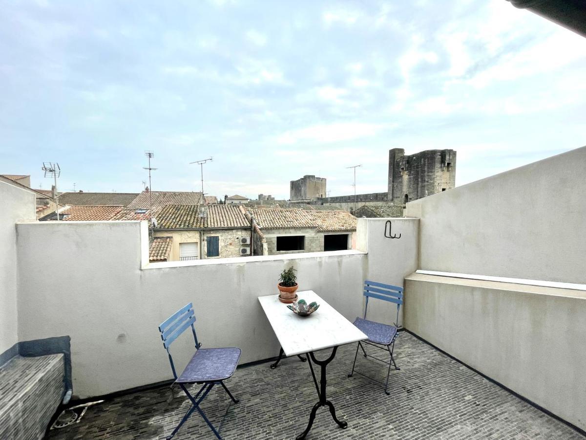 Chambre, Balcon, Vu Remparts, Clim Aigues-Mortes Eksteriør billede